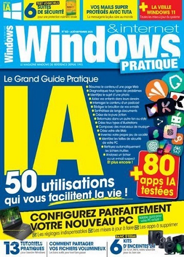 Jaquette de Windows Internet Pratique - 08-09.2025