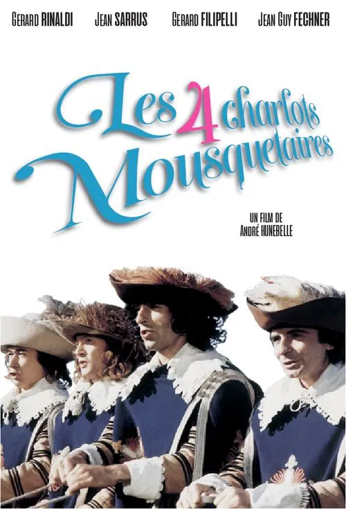 Jaquette de Quatre Charlots Mousquetaires