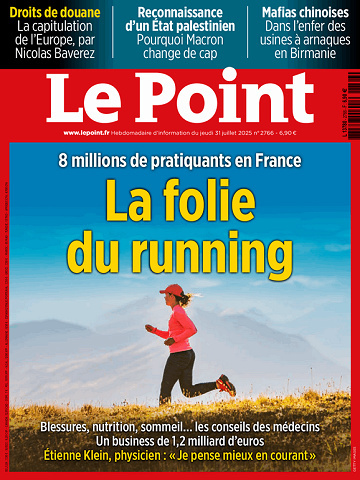 Jaquette de Le Point - 31 Juillet 2025