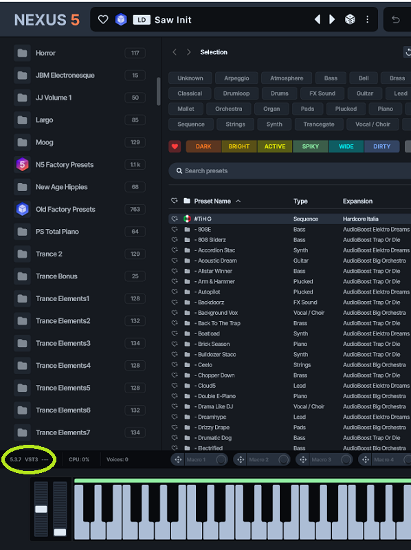Jaquette de reFX Nexus v5.3.7 update-V.R