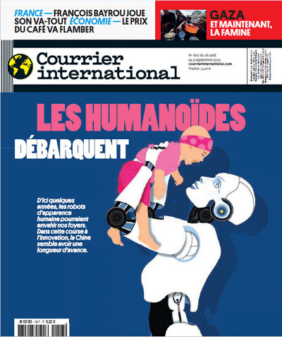 Jaquette de Courrier International - 28 Août 2025