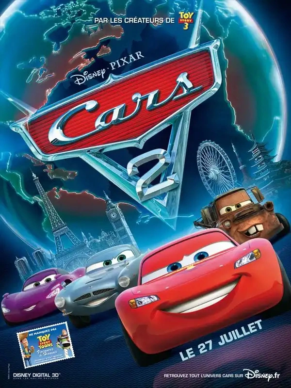 Jaquette de Cars 2