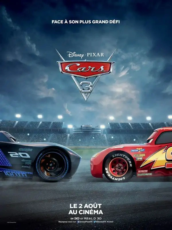 Jaquette de Cars 3
