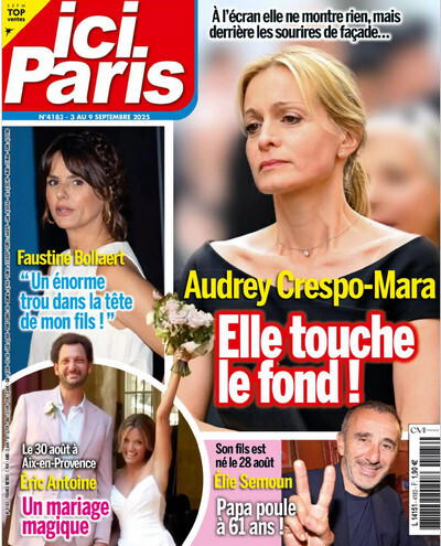 Jaquette de Ici Paris - 3 Septembre 2025