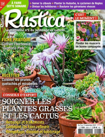 Jaquette de Rustica N°2906.5 Septembre 2025