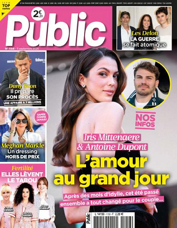 Jaquette de Public N.1156.05 Septembre 2025