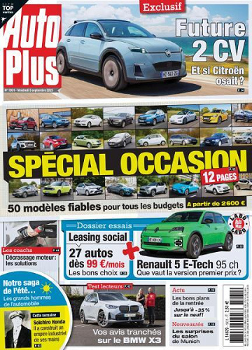 Jaquette de Auto Plus N.1931.05 Septembre 2025