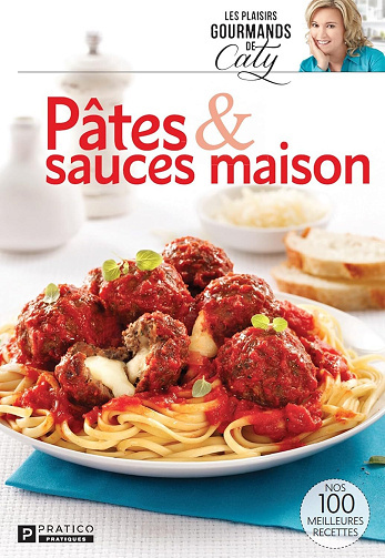 Jaquette de Pâtes sauces maison (Edition Pratico)