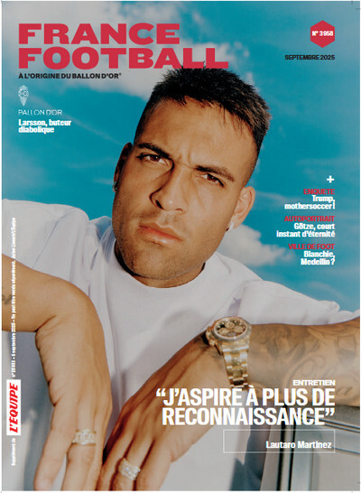 Jaquette de France Football - Septembre 2025