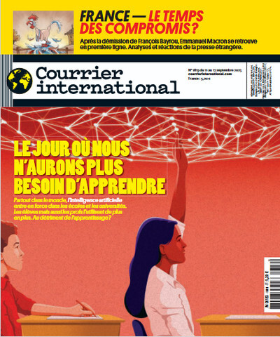 Jaquette de Courrier International - 11 Septembre 2025