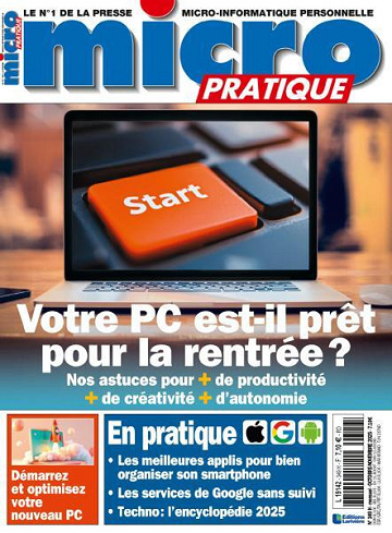 Jaquette de Micro Pratique N.349 Octobre-Novembre 2025