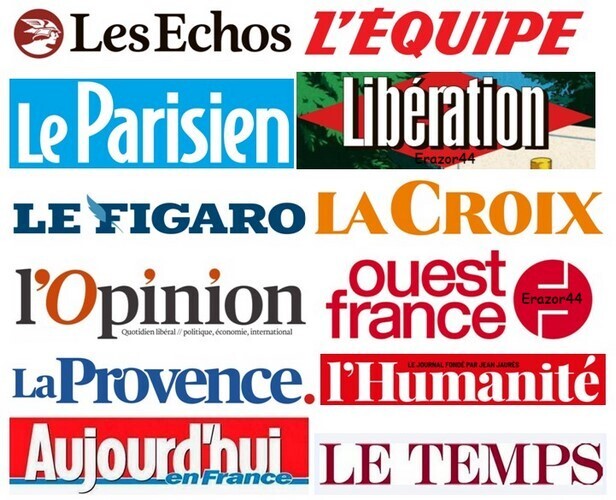 Jaquette de Journaux du Samedi 13 Septembre 2025