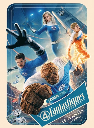 Jaquette de Les 4 Fantastiques : Premiers pas