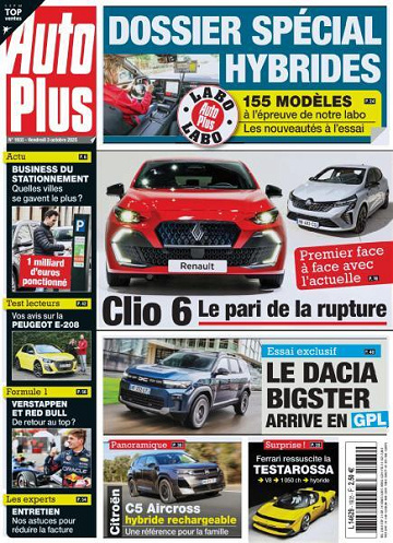 Jaquette de Auto Plus N.1935.3 Octobre 2025