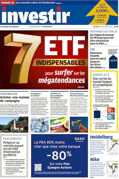 Jaquette de Investir - 2700 - 04 Octobre 2025