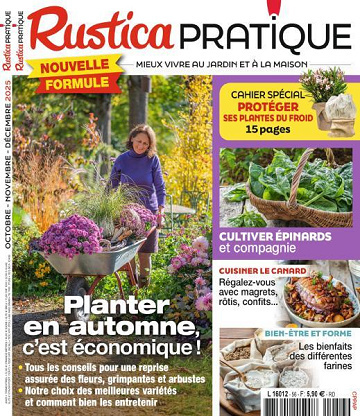 Jaquette de Rustica Pratique Octobre-Décembre 2025