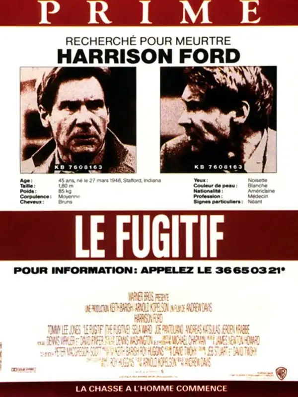 Jaquette de Le Fugitif