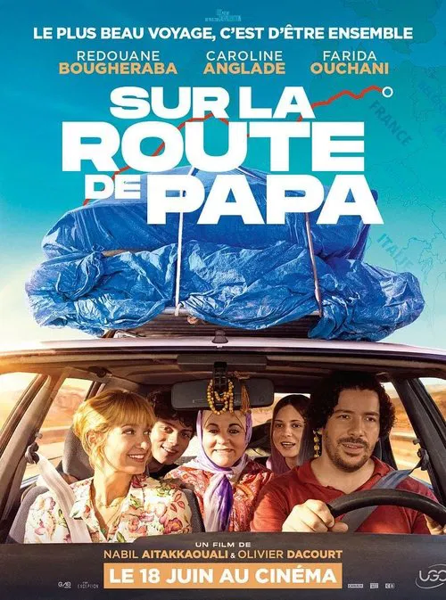 Jaquette de Sur la route de papa
