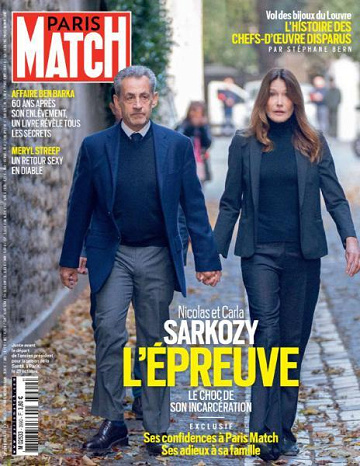 Jaquette de Paris Match N.3990.23 Octobre 2025