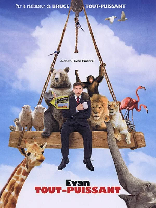 Jaquette de Evan Tout Puissant