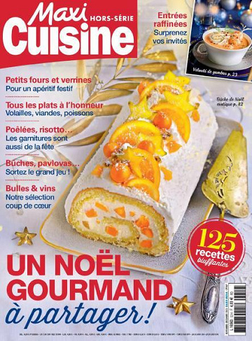 Jaquette de Maxi Cuisine Hors-Série Novembre-Décembre 2025