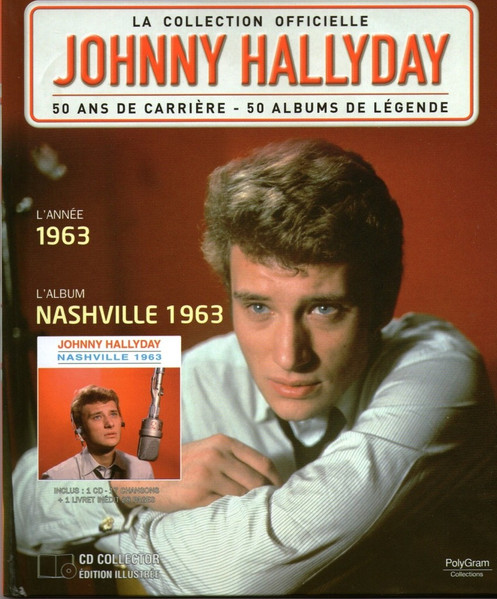 Jaquette de Johnny Hallyday - Nashville 1963 (Collection Officielle N° 44) (2012)