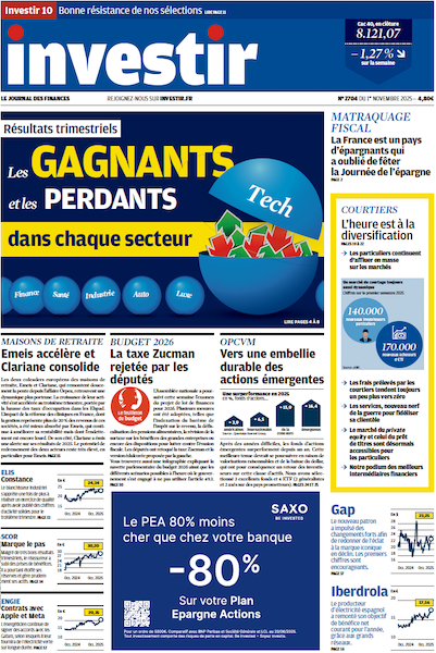 Jaquette de Investir - 2704 - 01 Novembre 2025