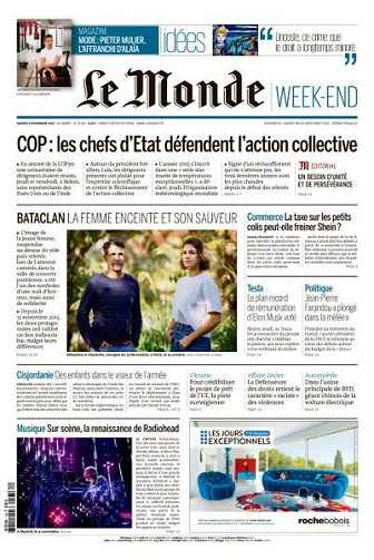 Jaquette de Pack Le Monde + M le Magazine du Monde - 8 Novembre 2025