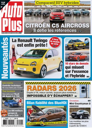 Jaquette de Auto Plus N.1940.7 Novembre 2025