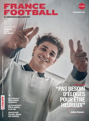 Jaquette de France Football N.3360 Novembre 2025