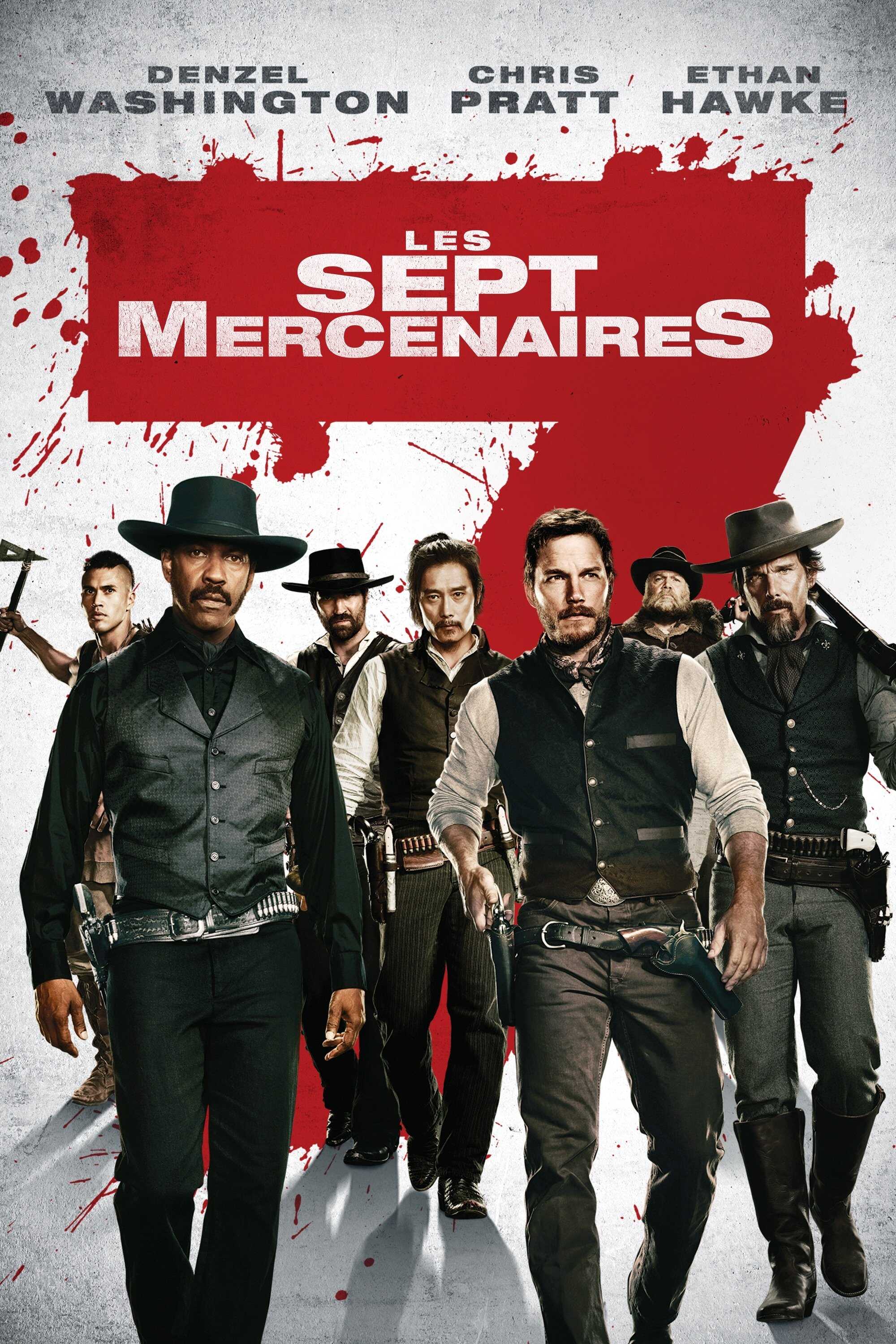 Jaquette de Les Sept Mercenaires