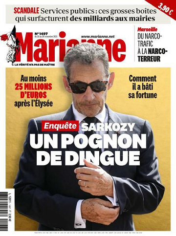 Jaquette de Marianne N.1497.20 Novembre 2025