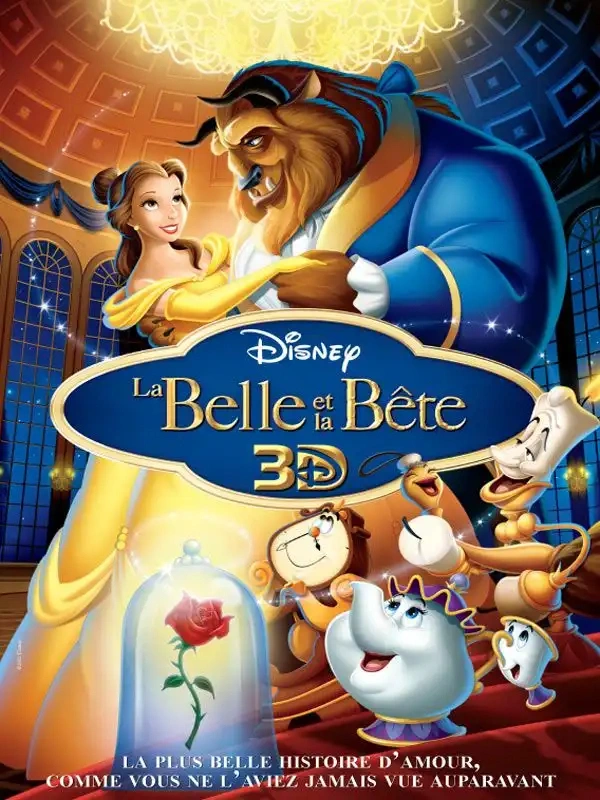 Jaquette de La Belle Et La Bete Walt Disney