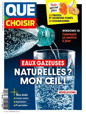 Jaquette de Que Choisir N.652 Décembre 2025