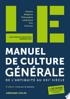 Jaquette de LE manuel de culture générale - 6e éd