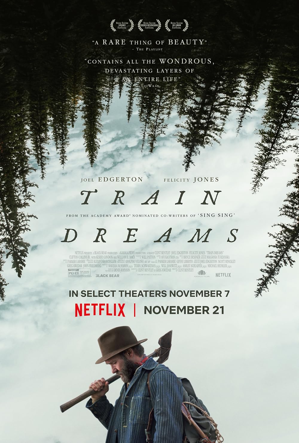 Jaquette de Train Dreams