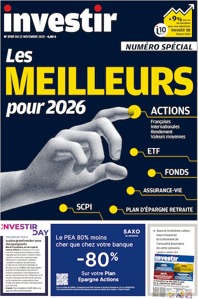 Jaquette de Investir - 2707 - 22 Novembre 2025
