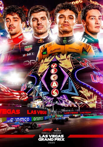 Jaquette de F1 Course+Podium GP Las Vegas R22