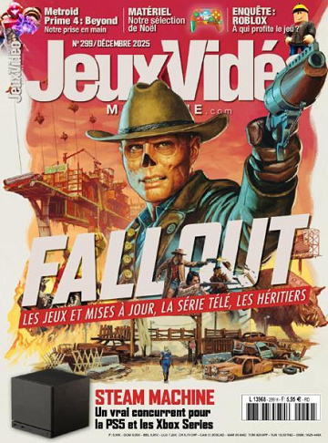 Jaquette de Jeux Vidéo Magazine N.299 Décembre 2025