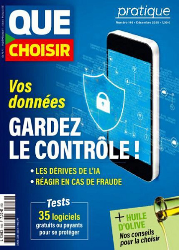 Jaquette de Que Choisir Pratique - 12.2025