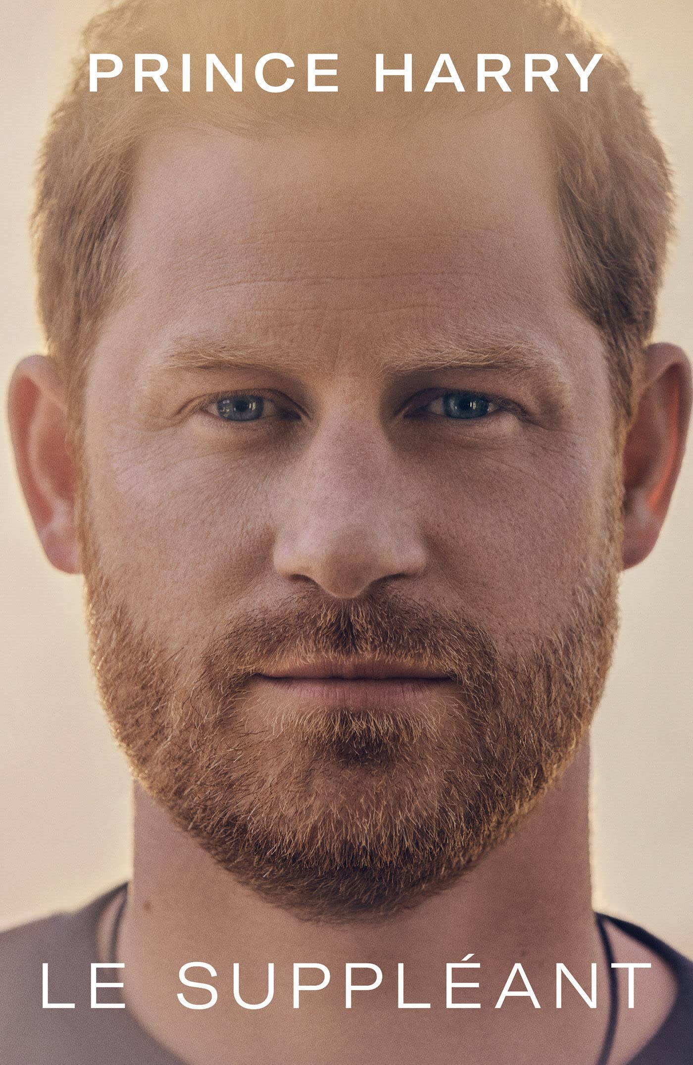 Jaquette de Le Suppleant - Prince Harry