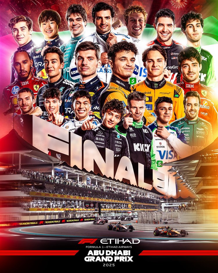 Jaquette de F1 Course+Podium GP Abu Dhabi R24