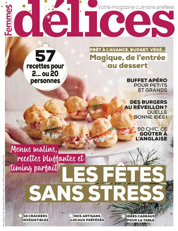 Jaquette de Délices de Femmes d’Aujourd’hui N.14 Décembre 2025