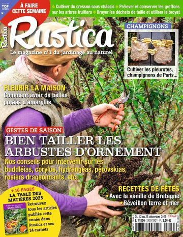 Jaquette de Rustica N.2920.12 Décembre 2025