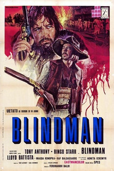 Jaquette de Blindman, Le Justicier Aveugle