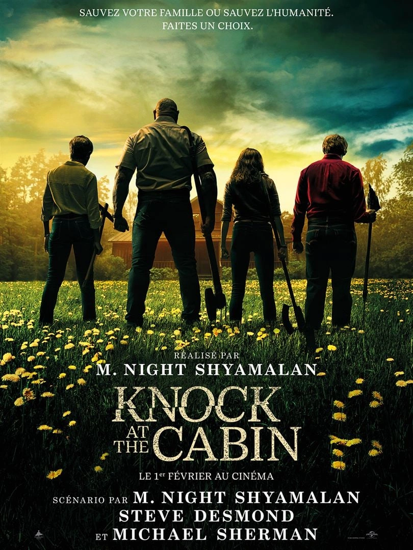 Jaquette de Knock at the Cabin