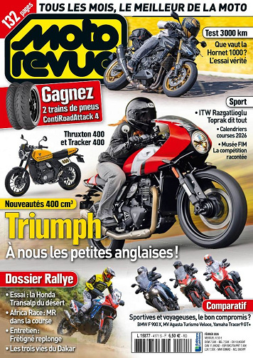 Jaquette de Moto Revue N.4171 Février 2026