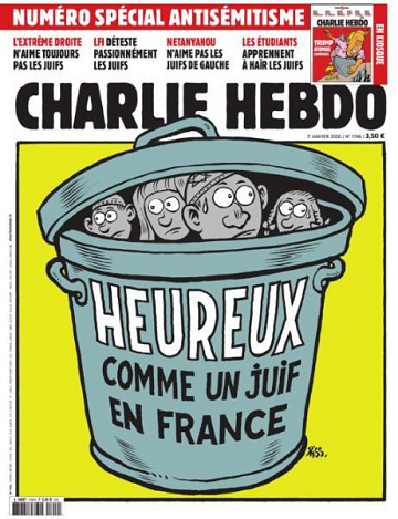 Jaquette de Charlie Hebdo N.1746.7 Janvier 2026