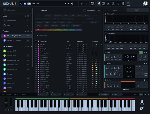 Jaquette de reFX Nexus v5.3.23 Update-V.R