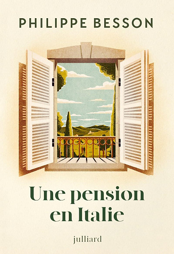 Jaquette de Une pension en Italie 2026 Philippe Besson
